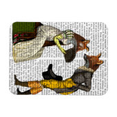 キツネ マグネット (横)