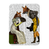 キツネ マグネット (縦)