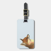 キツネ ラゲッジタグ (正面縦)