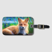 キツネ ラゲッジタグ (正面横)