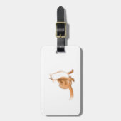 キツネ ラゲッジタグ (正面縦)