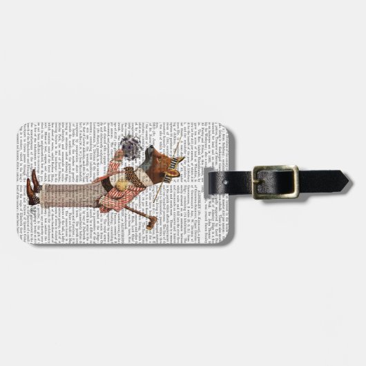 キツネ ラゲッジタグ (正面横)