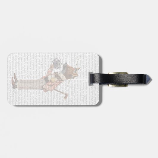 キツネ ラゲッジタグ (裏面横)