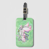 キツネ ラゲッジタグ (正面縦)