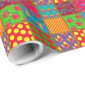 キツネ ラッピングペーパー (ロールコーナー)