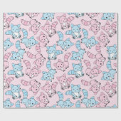 キツネ ラッピングペーパー (フラット)