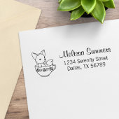 キツネ ラバースタンプ