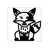 キツネ ラバースタンプ (インプリント)