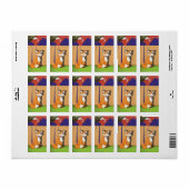 キツネ ラベル (フルシート)