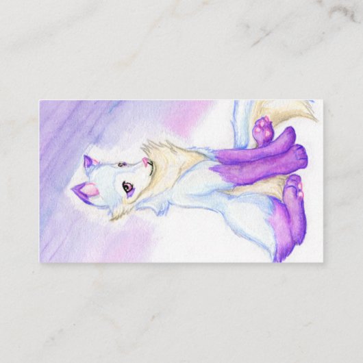 キツネ 名刺 (裏面)