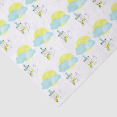 キツネ、月、雲 薄葉紙 (詳細)