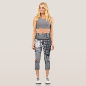 キツネ・森 カプリレギンス (正面)