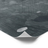 キツネ・森 ポスター (角)