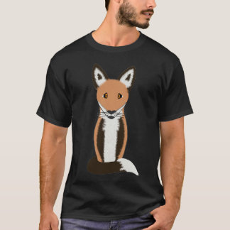 キツネ 男性Tシャツ Tシャツ