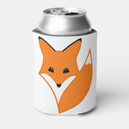 キツネ 缶クーラー (缶裏面)