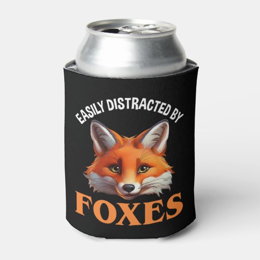 キツネ 缶クーラー (缶正面)