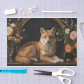 キツネ 薄葉紙 (クラフト)