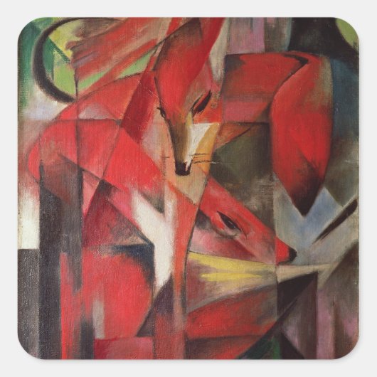 キツネ, 1913 スクエアシール (正面)