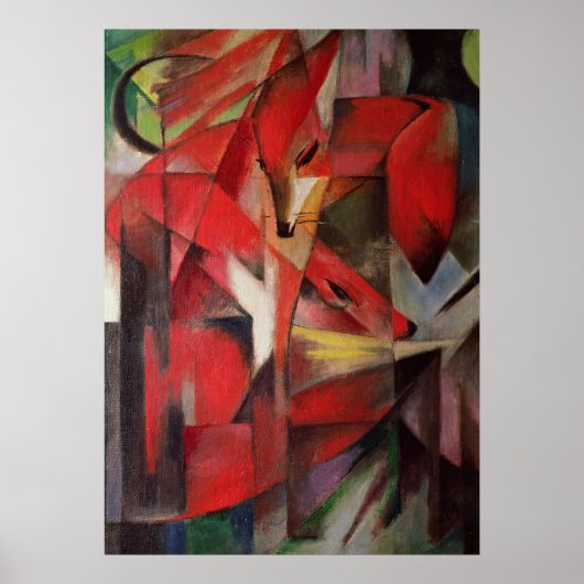 キツネ, 1913 ポスター (正面)