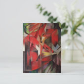 キツネ, 1913 ポストカード (スタンド正面)