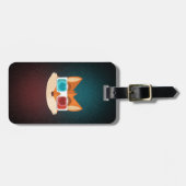 キツネ- 3D ラゲッジタグ (正面横)