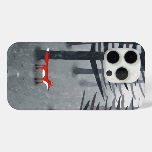 キツネ Case-Mate iPhoneケース (裏面 (横))