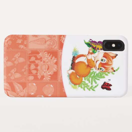 キツネ Case-Mate iPhoneケース (裏面(横))