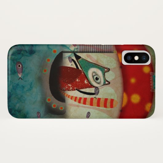 キツネ Case-Mate iPhoneケース (裏面(横))