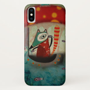 キツネ iPhone X ケース