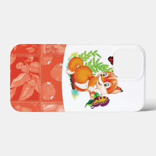 キツネ Case-Mate iPhoneケース (裏面 (横))