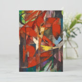 キツネ、Infinity Dots by After Franz Marc シーズンカード (スタンド正面)