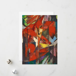 キツネ、Infinity Dots by After Franz Marc シーズンカード