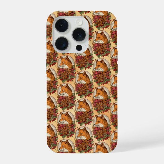 キツネ iPhoneケース (裏面)