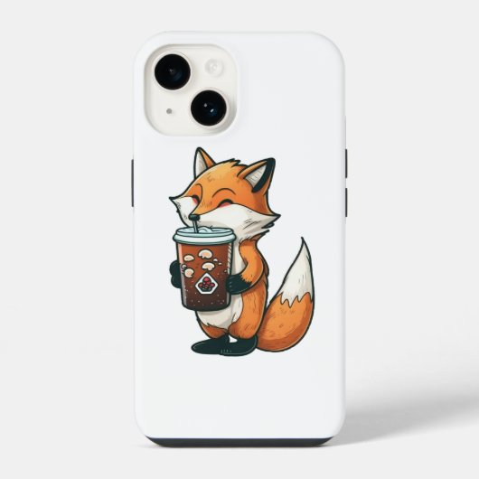 キツネ iPhoneケース (裏面)