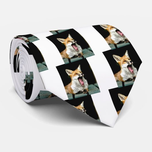 キツネ- pro写真 ネクタイ (ロール)