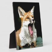 キツネ- pro写真 フォトプラーク (側面)