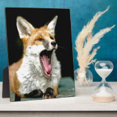 キツネ- pro写真 フォトプラーク (側面)