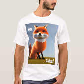 キツネ Tシャツ (正面)