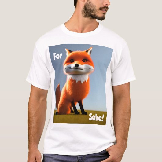 キツネ Tシャツ (正面)