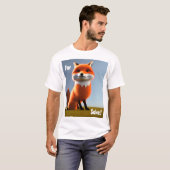 キツネ Tシャツ (正面フル)
