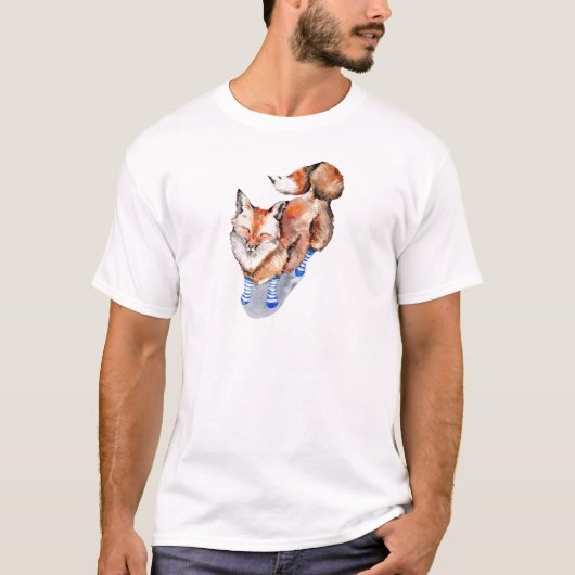 キツネ Tシャツ (正面)