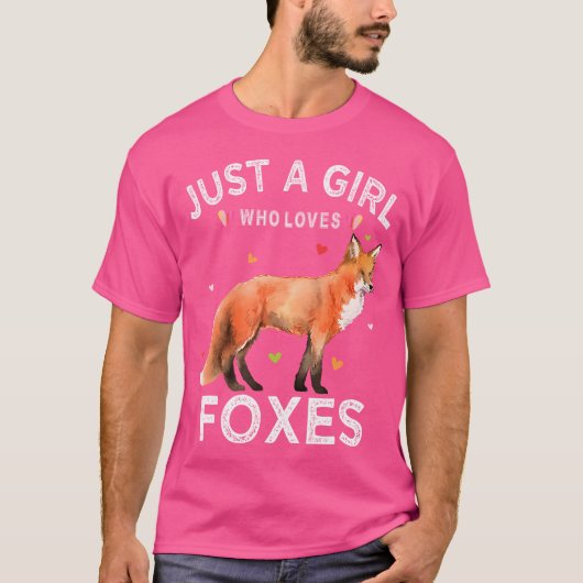 キツネ Tシャツ (正面)