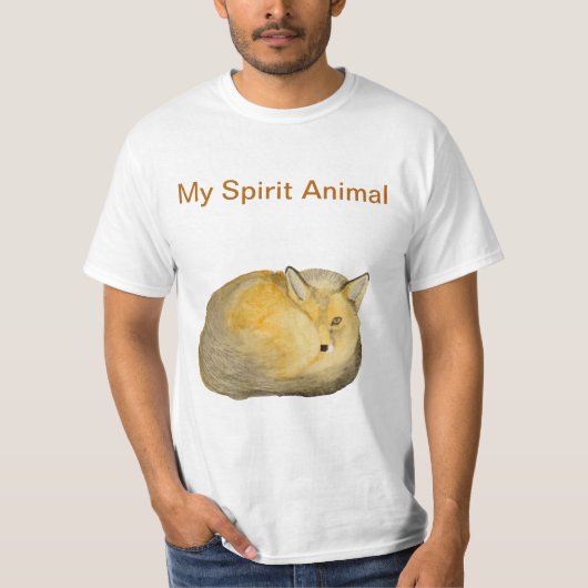 キツネ Tシャツ (正面)