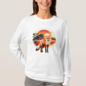 キツネ Tシャツ (正面)