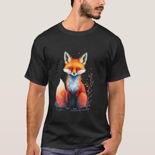 キツネ Tシャツ (正面)
