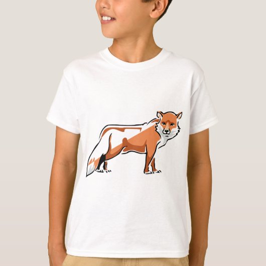 キツネ Tシャツ (正面)