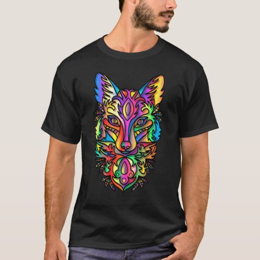 キツネ Tシャツ (正面)
