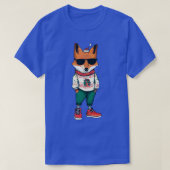 キツネ Tシャツ (デザイン正面)