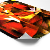 キツネby Franz Marcファインアートポスター ポスター (角)