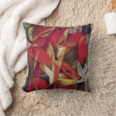 キツネby Franz Marc, ヴィンテージ・抽象芸術・キュービズム・アート クッション (ブランケット)